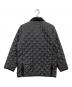 Traditional Weatherwear (トラディショナルウェザーウェア) 襟コーデュロイキルティングジャケット ブラック サイズ:40：10000円