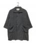 VOAAOV（ヴォアーブ）の古着「RECYCLE HERRINGBONE BLANKET Long Coat」｜グレー