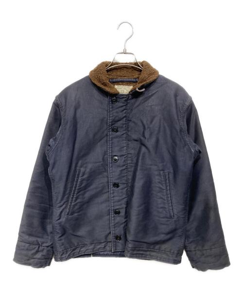 BUZZ RICKSON'S（バズリクソンズ）Buzz Rickson's (バズリクソンズ) N-1タイプデッキジャケット ネイビー サイズ:38の古着・服飾アイテム