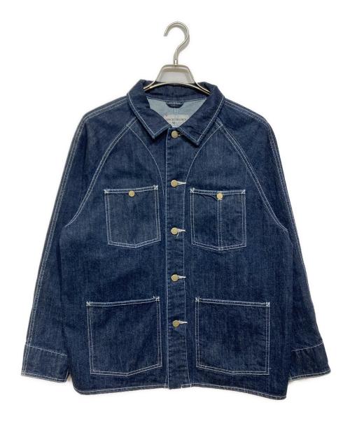 KNICKERBOCKER MFG.CO.（ニッカーボッカー）KNICKERBOCKER MFG.CO. (ニッカーボッカー) バーンコート/デニムコート インディゴ サイズ:Mの古着・服飾アイテム