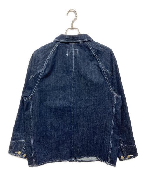 KNICKERBOCKER MFG.CO.（ニッカーボッカー）KNICKERBOCKER MFG.CO. (ニッカーボッカー) バーンコート/デニムコート インディゴ サイズ:Mの古着・服飾アイテム