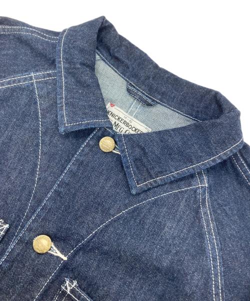 KNICKERBOCKER MFG.CO.（ニッカーボッカー）KNICKERBOCKER MFG.CO. (ニッカーボッカー) バーンコート/デニムコート インディゴ サイズ:Mの古着・服飾アイテム