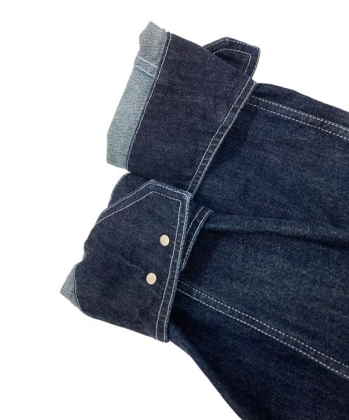 KNICKERBOCKER MFG.CO.（ニッカーボッカー）KNICKERBOCKER MFG.CO. (ニッカーボッカー) バーンコート/デニムコート インディゴ サイズ:Mの古着・服飾アイテム