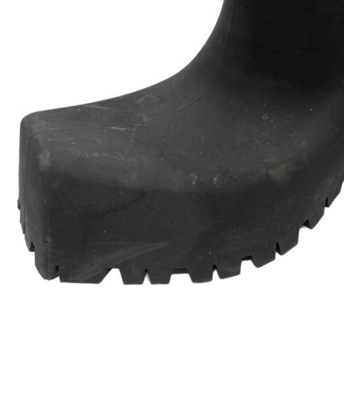 BALENCIAGA（バレンシアガ）BALENCIAGA (バレンシアガ) TROOPER RUBBER BOOT ブラック サイズ:27.5の古着・服飾アイテム