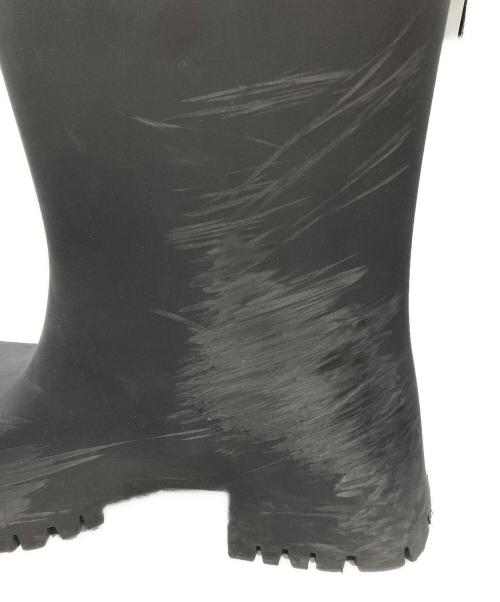 BALENCIAGA（バレンシアガ）BALENCIAGA (バレンシアガ) TROOPER RUBBER BOOT ブラック サイズ:27.5の古着・服飾アイテム