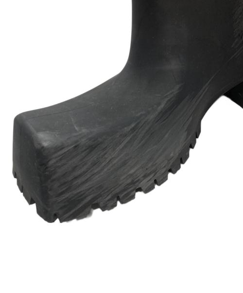 BALENCIAGA（バレンシアガ）BALENCIAGA (バレンシアガ) TROOPER RUBBER BOOT ブラック サイズ:27.5の古着・服飾アイテム