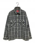 SUPREMEシュプリーム）の古着「Heavy Flannel Shirt」｜グレー