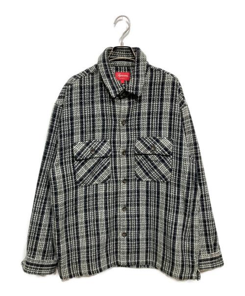 SUPREME（シュプリーム）SUPREME (シュプリーム) Heavy Flannel Shirt グレー サイズ:Lの古着・服飾アイテム