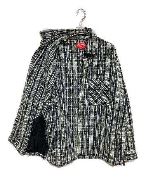 SUPREME（シュプリーム）SUPREME (シュプリーム) Heavy Flannel Shirt グレー サイズ:Lの古着・服飾アイテム
