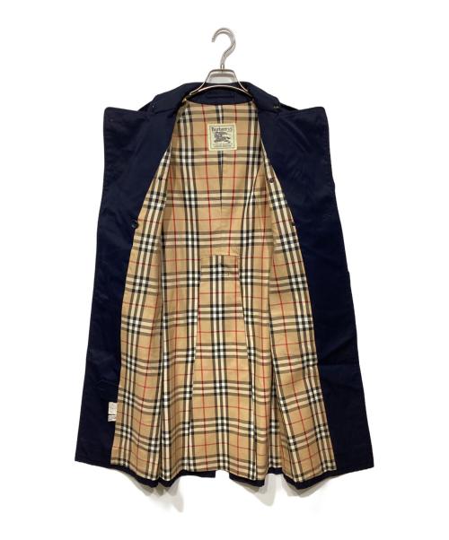 Burberry's（バーバリー）Burberry's (バーバリー) 裏ノバチェックトレンチコート ネイビー サイズ:Sの古着・服飾アイテム