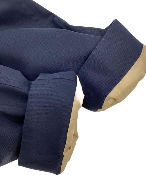 Burberry's（バーバリー）Burberry's (バーバリー) 裏ノバチェックトレンチコート ネイビー サイズ:Sの古着・服飾アイテム