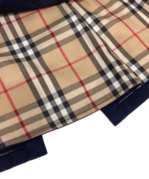 Burberry's（バーバリー）Burberry's (バーバリー) 裏ノバチェックトレンチコート ネイビー サイズ:Sの古着・服飾アイテム