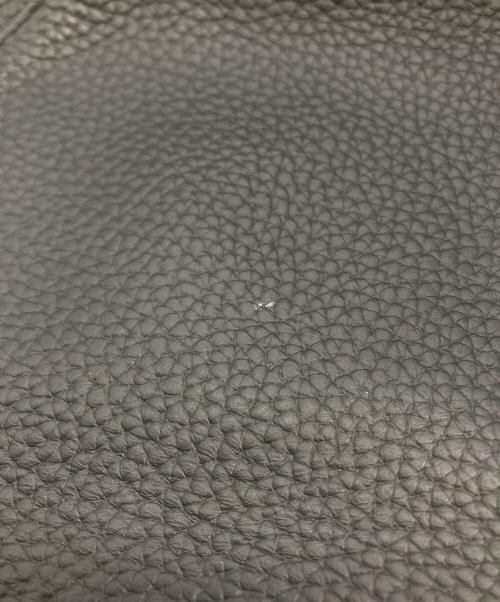 MM6 Maison Margiela（エムエムシックスメゾンマルジェラ）MM6 Maison Margiela (エムエムシックスメゾンマルジェラ) スモールジャパニーズレザートートバッグ ブラックの古着・服飾アイテム