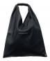 MM6 Maison Margiela（エムエムシックスメゾンマルジェラ）の古着「スモールジャパニーズレザートートバッグ」｜ブラック
