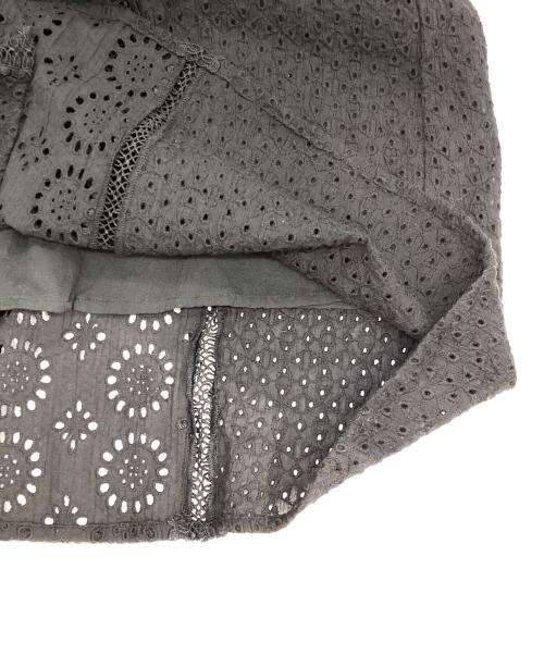 ne quittez pas（ヌキテパ）ne quittez pas (ヌキテパ) コットンレースワンピース ブラック サイズ:Sの古着・服飾アイテム