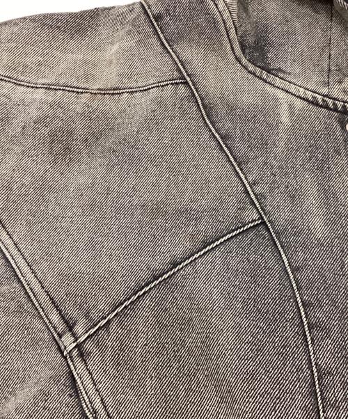 cyvist（サイヴィスト）cyvist (サイヴィスト) デニムジップパーカー グレー サイズ:Sの古着・服飾アイテム