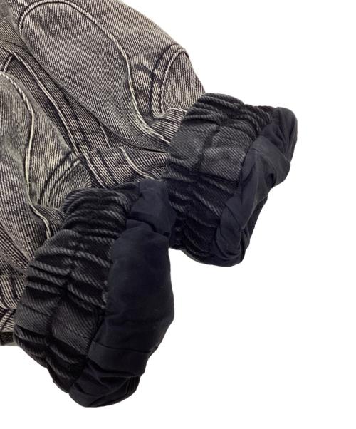 cyvist（サイヴィスト）cyvist (サイヴィスト) デニムジップパーカー グレー サイズ:Sの古着・服飾アイテム