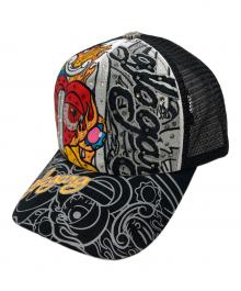 GLOGANG（グローギャング）の古着「メッシュキャップ」｜ブラック