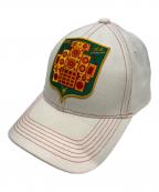 F.A.F Fake As Flowersエフエーエフ フェイクアズフラワーズ）の古着「キャップ」｜ベージュ