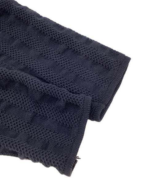 LARDINI（ラルディーニ）LARDINI (ラルディーニ) ニットテーラードジャケット ネイビー サイズ:Mの古着・服飾アイテム