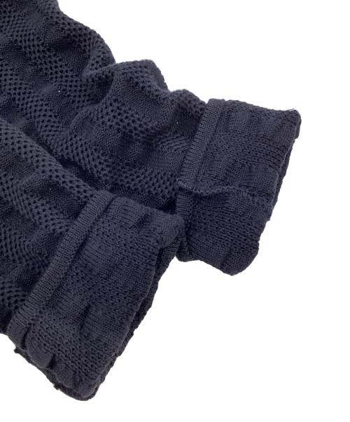 LARDINI（ラルディーニ）LARDINI (ラルディーニ) ニットテーラードジャケット ネイビー サイズ:Mの古着・服飾アイテム