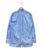 PRADAプラダ）の古着「ハイネックシャツ　P987GR」｜ブルー