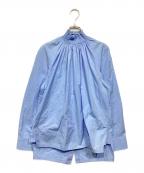 PRADAプラダ）の古着「ハイネックシャツ　P987GR」｜ブルー