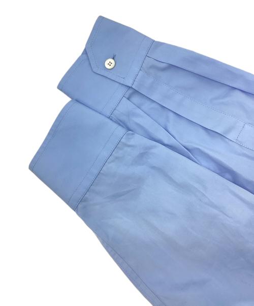 PRADA（プラダ）PRADA (プラダ) ハイネックシャツ　P987GR ブルー サイズ:40の古着・服飾アイテム
