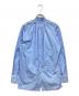 PRADA（プラダ）の古着「ハイネックシャツ　P987GR」｜ブルー