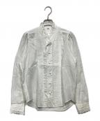 45Rフォーティファイブ・アール）の古着「コットンレースブラウス　5033091」｜ホワイト