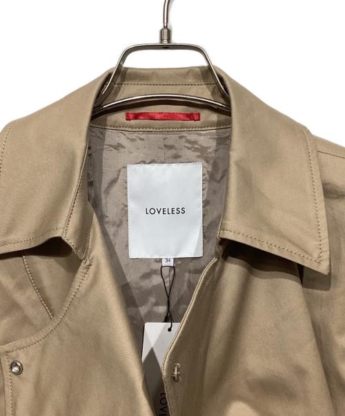 LOVELESS（ラブレス）LOVELESS (ラブレス) ベージュマスキュリントレンチ ベージュ サイズ:34の古着・服飾アイテム