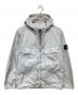 STONE ISLAND（ストーンアイランド）の古着「Supima Cotton Twill Stretch-TC Hooded Jacket」｜ライトグレー