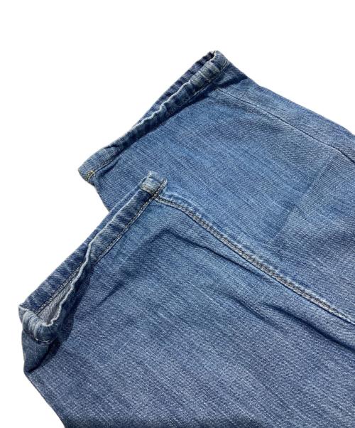 BRUNELLO CUCINELLI（ブルネロクチネリ）BRUNELLO CUCINELLI (ブルネロクチネリ) ダメージ加工デニムパンツ インディゴ サイズ:46の古着・服飾アイテム