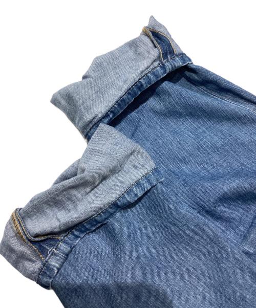 BRUNELLO CUCINELLI（ブルネロクチネリ）BRUNELLO CUCINELLI (ブルネロクチネリ) ダメージ加工デニムパンツ インディゴ サイズ:46の古着・服飾アイテム