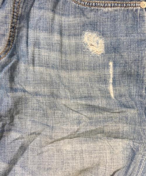 BRUNELLO CUCINELLI（ブルネロクチネリ）BRUNELLO CUCINELLI (ブルネロクチネリ) ダメージ加工デニムパンツ インディゴ サイズ:46の古着・服飾アイテム