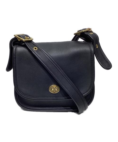 COACH（コーチ）COACH (コーチ) ターンロックショルダーバッグ　9965 ブラックの古着・服飾アイテム