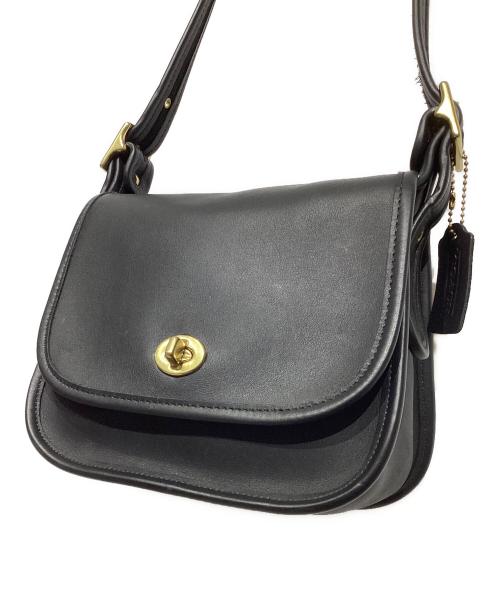 COACH（コーチ）COACH (コーチ) ターンロックショルダーバッグ　9965 ブラックの古着・服飾アイテム