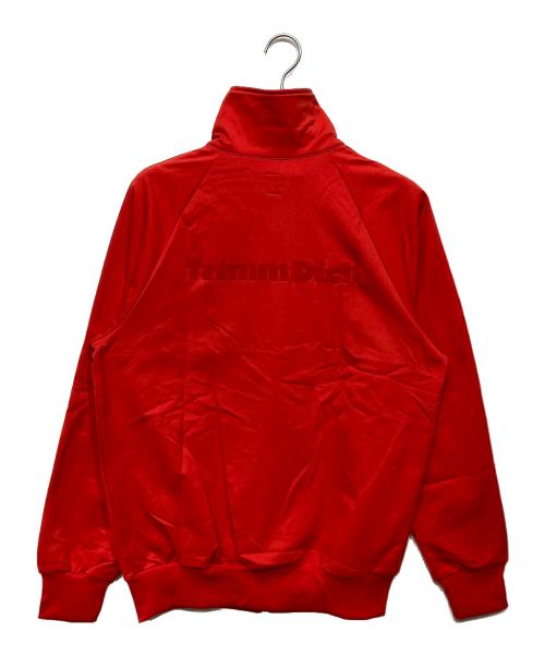 adidas（アディダス）adidas (アディダス) TRIMM DICH TOPトラックジャケット/ラグランジャケット レッドの古着・服飾アイテム