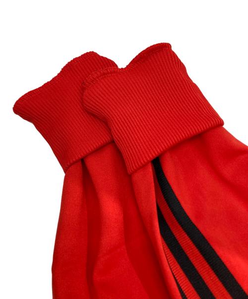 adidas（アディダス）adidas (アディダス) TRIMM DICH TOPトラックジャケット/ラグランジャケット レッドの古着・服飾アイテム