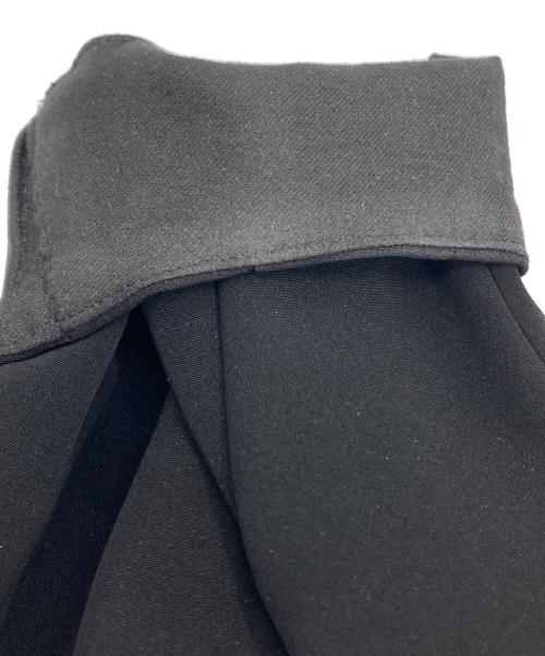 DOMELLE（ドメル）DOMELLE (ドメル) ボリュームスリーブの辛口ミニドレス ブラック サイズ:1の古着・服飾アイテム