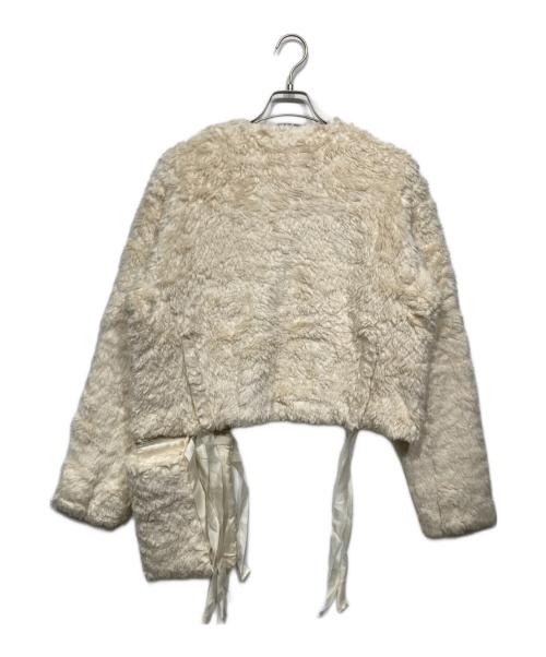 Midorikawa（ミドリカワ）Midorikawa (ミドリカワ) オーガニックコットン パイルプルオーバージャケット アイボリー サイズ:Freeの古着・服飾アイテム