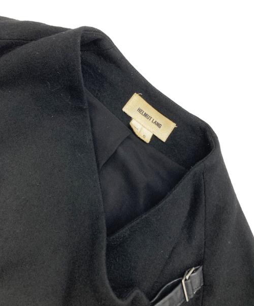 HELMUT LANG（ヘルムートラング）HELMUT LANG (ヘルムートラング) ベルトデザイン変形ジャケット ブラック サイズ:Sの古着・服飾アイテム