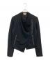 HELMUT LANG（ヘルムートラング）の古着「ベルトデザイン変形ジャケット」｜ブラック