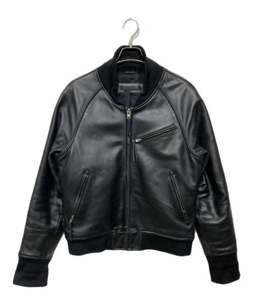 Liugoo Leathers（リューグーレザーズ）Liugoo Leathers (リューグーレザーズ) レザージャケット ブラック サイズ:Lの古着・服飾アイテム