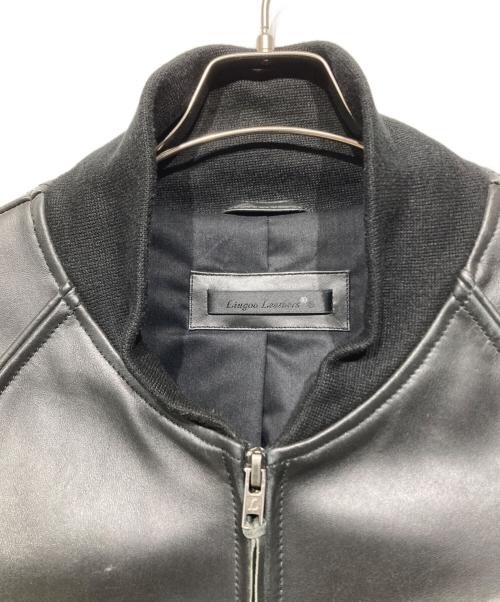 Liugoo Leathers（リューグーレザーズ）Liugoo Leathers (リューグーレザーズ) レザージャケット ブラック サイズ:Lの古着・服飾アイテム
