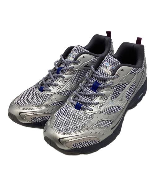MIZUNO（ミズノ）MIZUNO (ミズノ) MXR ローカットスニーカー D1GA255301 シルバー×パープル サイズ:26.0cmの古着・服飾アイテム