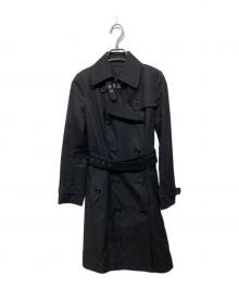 BURBERRY BLUE LABEL（バーバリー ブルー レーベル）の古着「ライナー付トレンチコート」｜ブラック