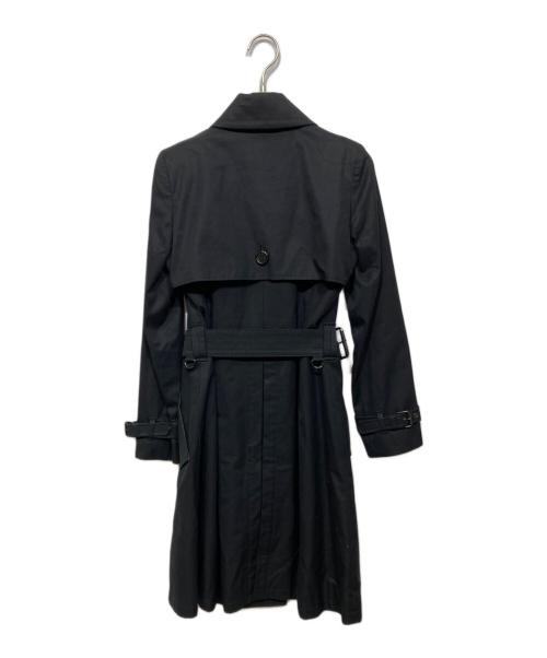 BURBERRY BLUE LABEL（バーバリー ブルー レーベル）BURBERRY BLUE LABEL (バーバリー ブルー レーベル) ライナー付トレンチコート ブラック サイズ:Mの古着・服飾アイテム