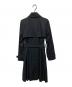 BURBERRY BLUE LABEL (バーバリー ブルー レーベル) ライナー付トレンチコート ブラック サイズ:M：14000円