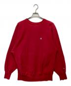 Championチャンピオン）の古着「リバースウィーブスウェット」｜レッド